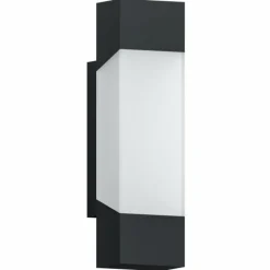 Luminaires Eglo Applique murale d'extérieur Eglo GORZANO LED Anthracite, 1 lumière