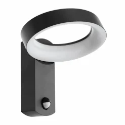 Luminaires Eglo Applique murale d'extérieur Eglo PERNATE LED Anthracite, 1 lumière, Détecteur de mouvement