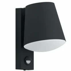 Luminaires Eglo Applique murale d'extérieur Eglo CALDIERO Anthracite, 1 lumière, Détecteur de mouvement