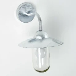 hofstein Applique murale d'extérieur Maidiswil Argenté, 1 lumière