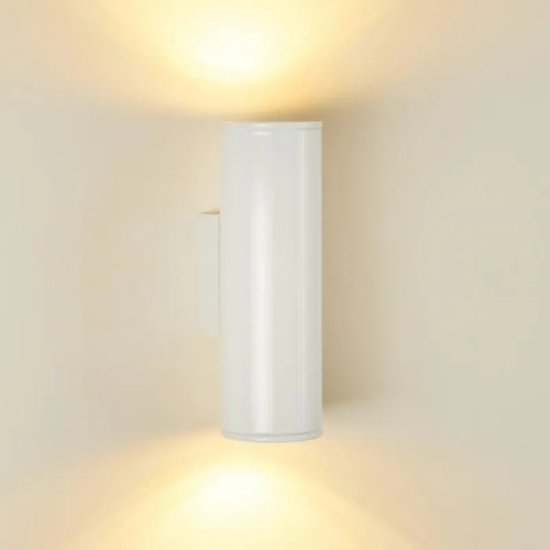 hofstein Applique murale d'extérieur Brachy LED Blanc, 2 lumières