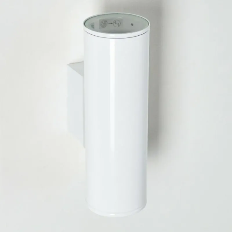 hofstein Applique murale d'extérieur Brachy LED Blanc, 2 lumières