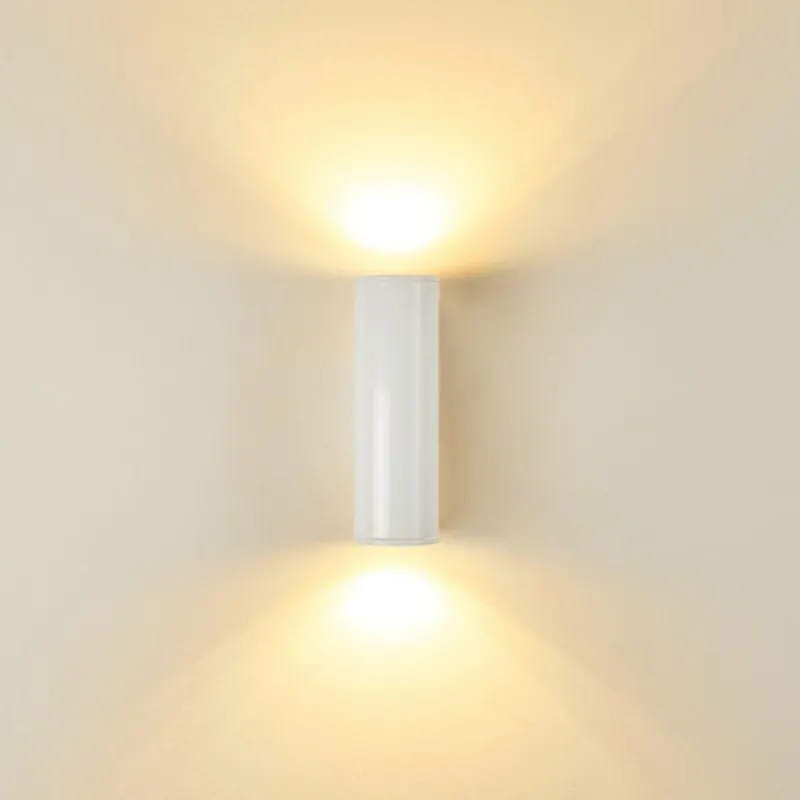 hofstein Applique murale d'extérieur Brachy LED Blanc, 2 lumières