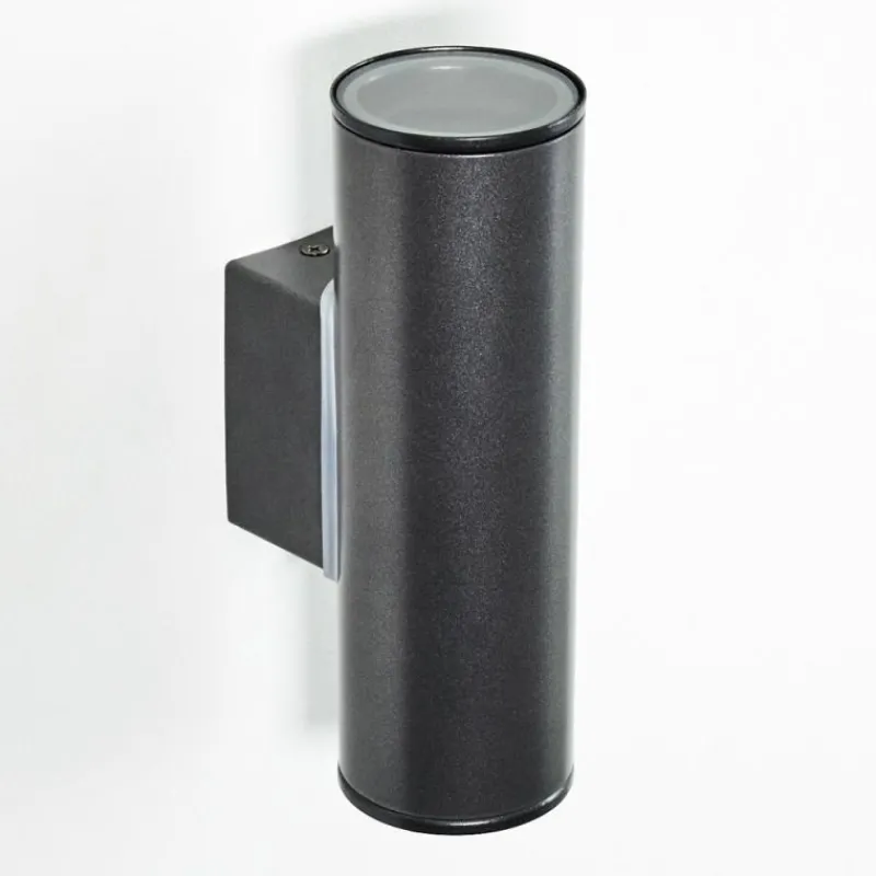hofstein Applique murale d'extérieur Brachy LED Anthracite, 2 lumières
