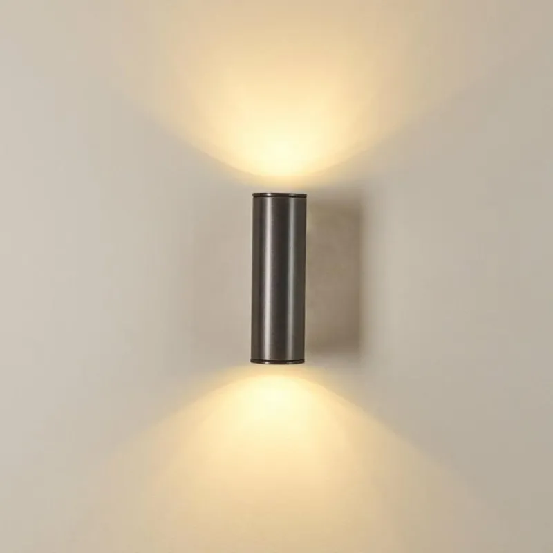 hofstein Applique murale d'extérieur Brachy LED Anthracite, 2 lumières