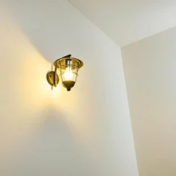 Luminaires Rustiques-hofstein Applique murale d'extérieur Sonvil Noir, 1 lumière