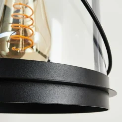 hofstein Applique murale d'extérieur Chamesol Noir, 1 lumière