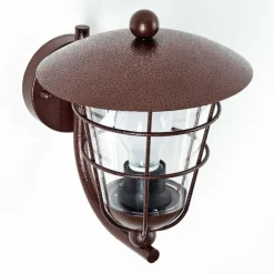 Luminaires Rustiques-hofstein Applique murale d'extérieur Sonvil Brun, 1 lumière