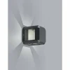 Luminaires Trio Applique murale d'extérieur Trio LOGONE LED Anthracite, 1 lumière