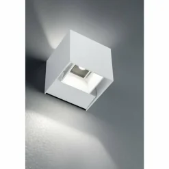 Luminaires Trio Applique murale d'extérieur Trio ADAJA LED Blanc, 2 lumières