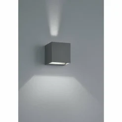 Luminaires Trio Applique murale d'extérieur Trio ADAJA LED Anthracite, 2 lumières