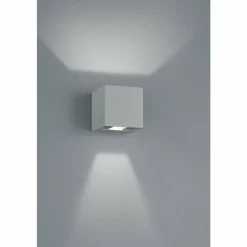 Luminaires Trio Applique murale d'extérieur Trio ADAJA LED Titane, 2 lumières