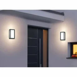 Luminaires Trio Applique murale d'extérieur Trio TIMOK Anthracite, 1 lumière