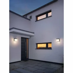 Luminaires Trio Applique murale d'extérieur Trio YANGTZE LED Anthracite, 1 lumière