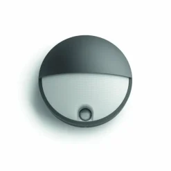 Luminaires Philips Applique murale d'extérieur Philips Capricorn LED Anthracite, 1 lumière, Détecteur de mouvement