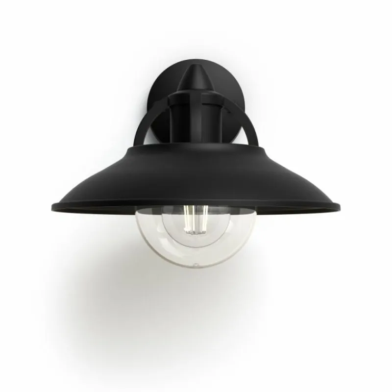 Luminaires Philips Applique murale d'extérieur Philips Cormorant Noir, 1 lumière