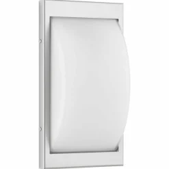 Luminaires LCD Applique murale d'extérieur LCD Emden LED Acier inoxydable, 1 lumière