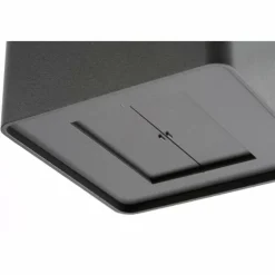 Luminaires LCD Applique murale d'extérieur LCD Siegen Gris, 2 lumières