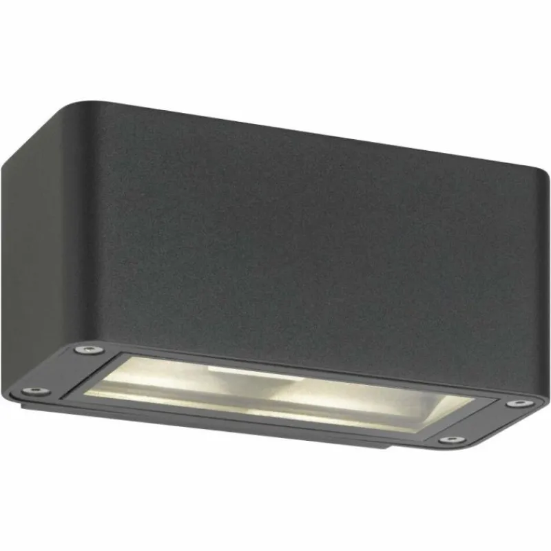 Luminaires LCD Applique murale d'extérieur LCD Eschwege LED Gris, 4 lumières