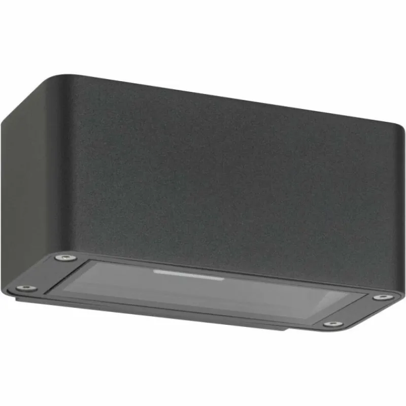 Luminaires LCD Applique murale d'extérieur LCD Eschwege LED Gris, 4 lumières