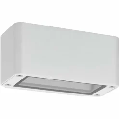 Luminaires LCD Applique murale d'extérieur LCD Eschwege LED Blanc, 4 lumières