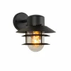 Luminaires Rustiques-Luminaires Lucide Applique murale d'extérieur Lucide ZICO Noir