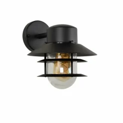 Luminaires Rustiques-Luminaires Lucide Applique murale d'extérieur Lucide ZICO Noir