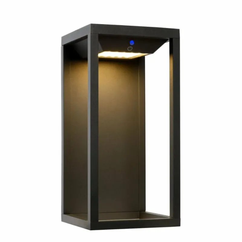 Luminaires Lucide Applique murale d'extérieur Lucide TENSO SOLA LED Noir