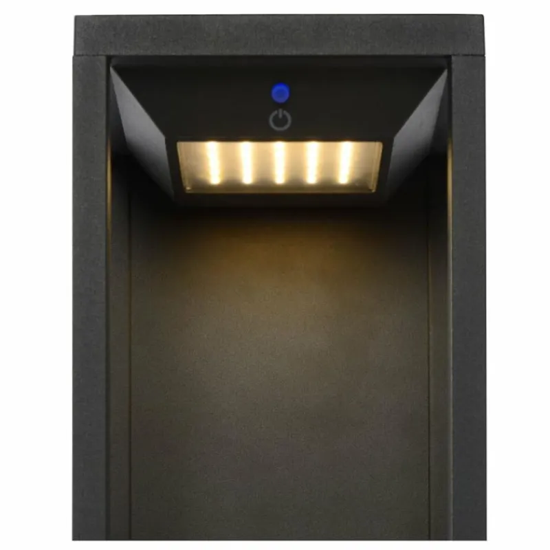 Luminaires Lucide Applique murale d'extérieur Lucide TENSO SOLA LED Noir