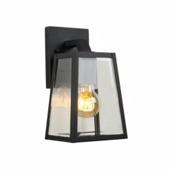 Luminaires Rustiques-Luminaires Lucide Applique murale d'extérieur Lucide MATSLOT Noir, 1 lumière
