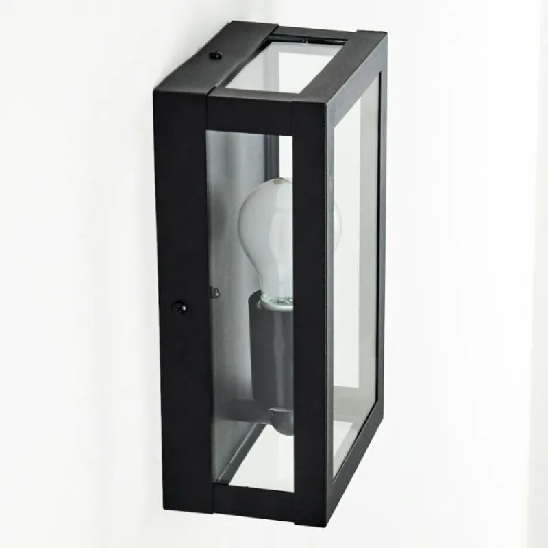 hofstein Applique murale d'extérieur Caudry Noir, 1 lumière