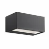 Luminaires Nordlux Applique murale d'extérieur Nordlux NENE LED Noir, 1 lumière