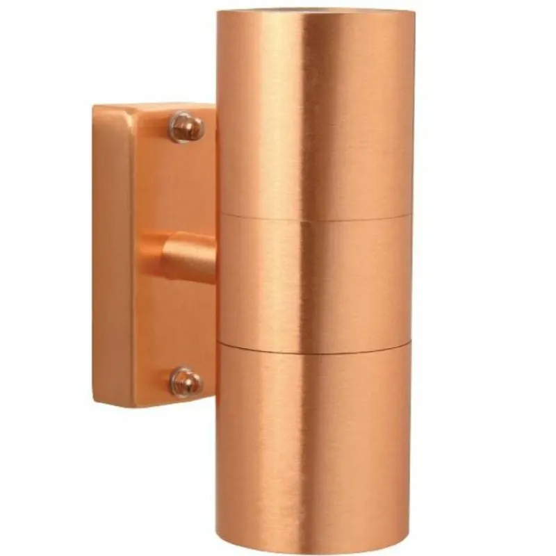Luminaires Nordlux Applique murale d'extérieur Nordlux TIN Cuivre, 2 lumières