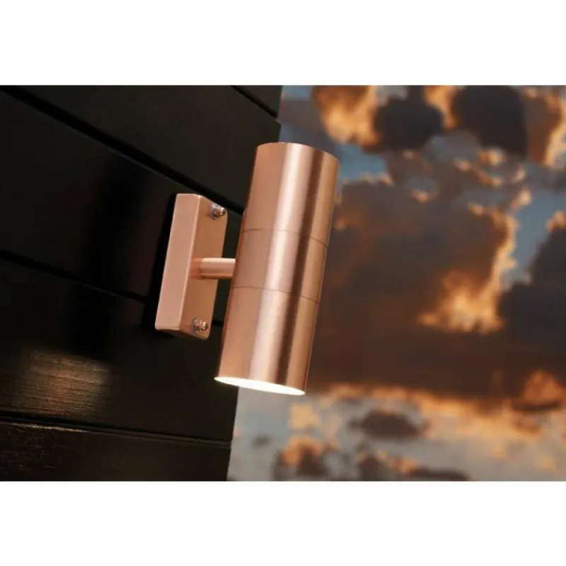 Luminaires Nordlux Applique murale d'extérieur Nordlux TIN Cuivre, 2 lumières