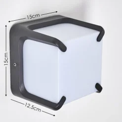 hofstein Applique murale d'extérieur Armor LED Anthracite, 1 lumière