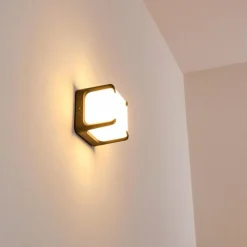 hofstein Applique murale d'extérieur Armor LED Anthracite, 1 lumière