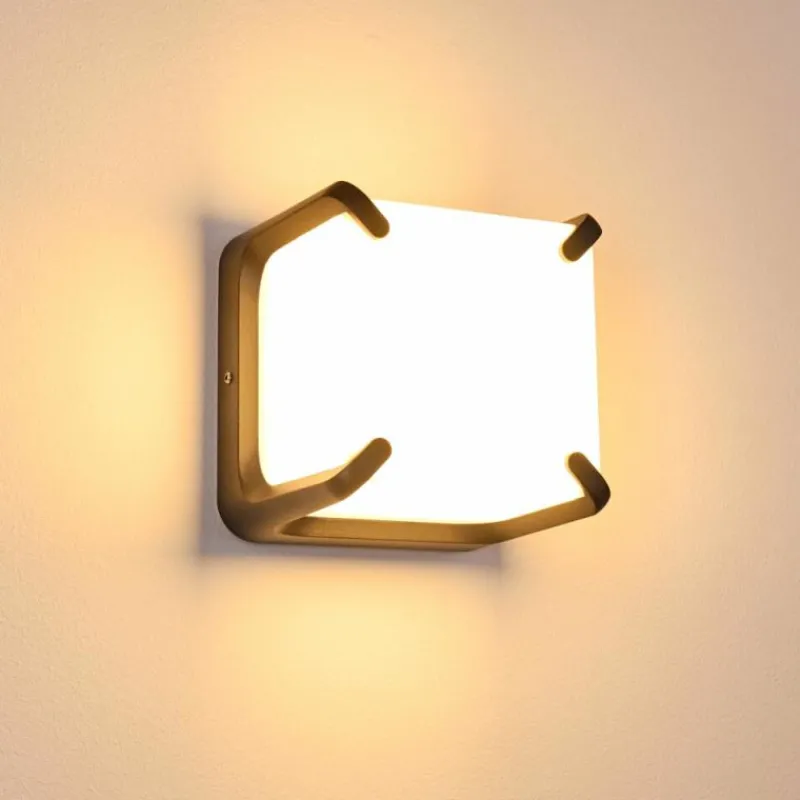 hofstein Applique murale d'extérieur Armor LED Anthracite, 1 lumière