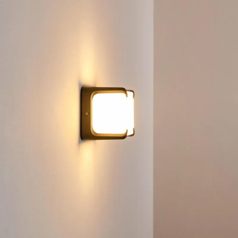 hofstein Applique murale d'extérieur Armor LED Anthracite, 1 lumière