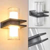 hofstein Applique murale d'extérieur Kekenis LED Anthracite, 1 lumière