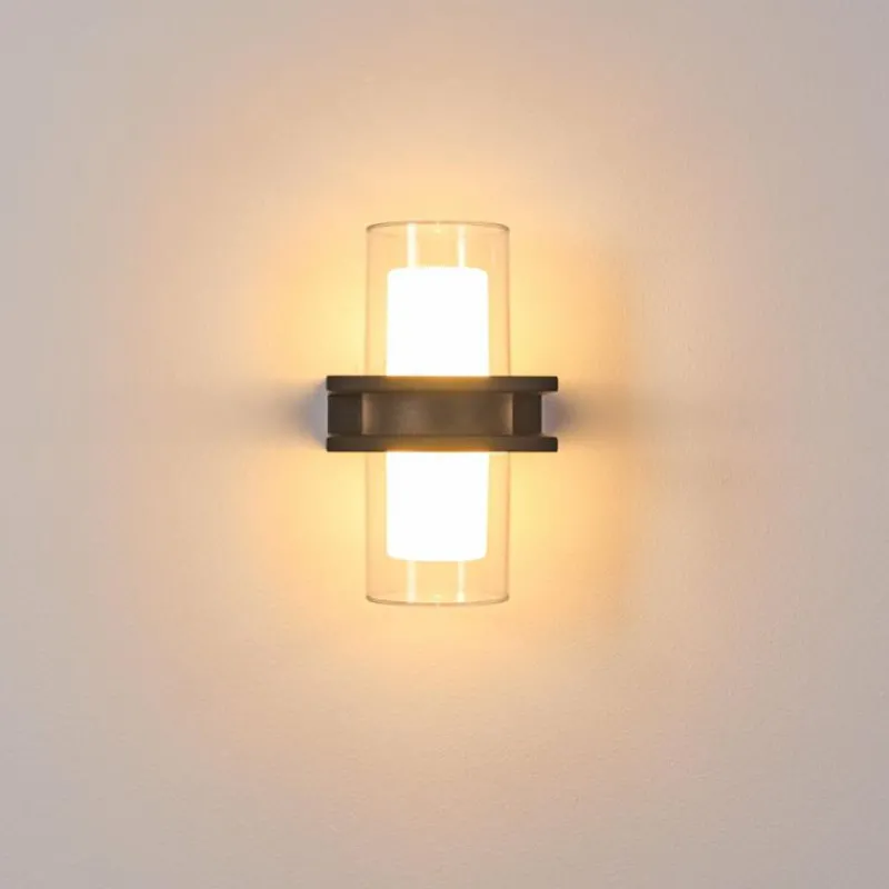 hofstein Applique murale d'extérieur Kekenis LED Anthracite, 1 lumière