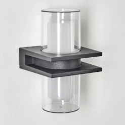 hofstein Applique murale d'extérieur Kekenis LED Anthracite, 1 lumière