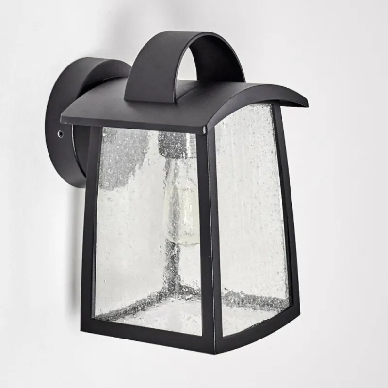 hofstein Applique murale d'extérieur Trosa Noir, 1 lumière