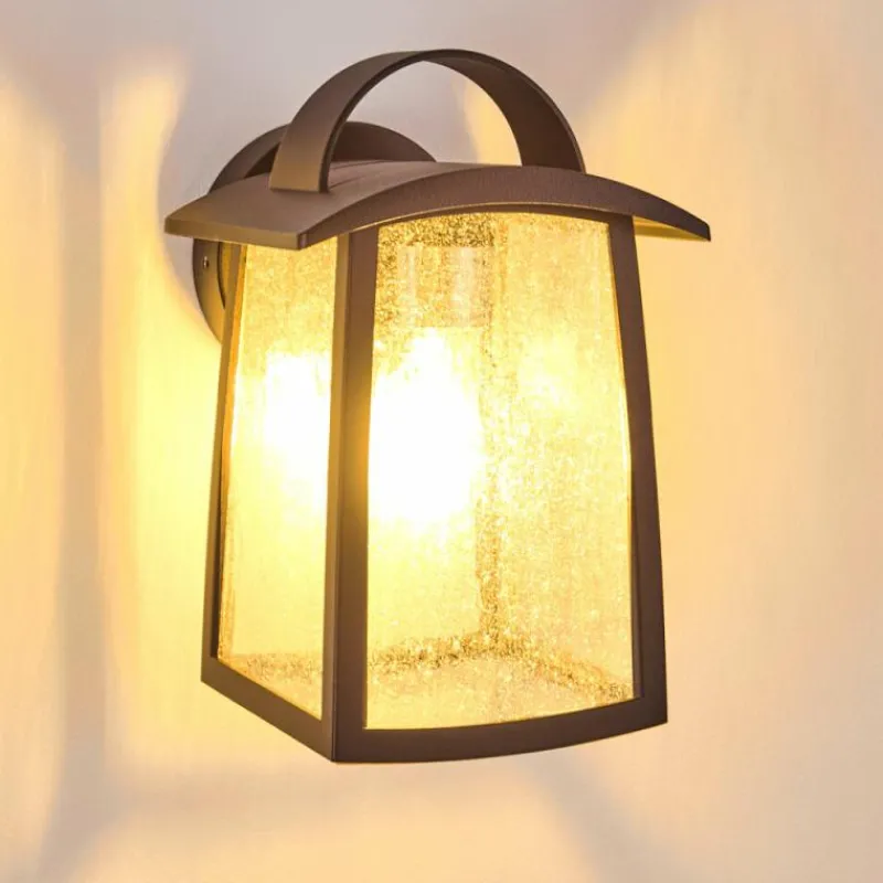 hofstein Applique murale d'extérieur Trosa Noir, 1 lumière