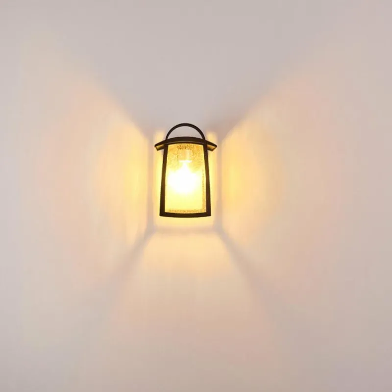 hofstein Applique murale d'extérieur Trosa Noir, 1 lumière