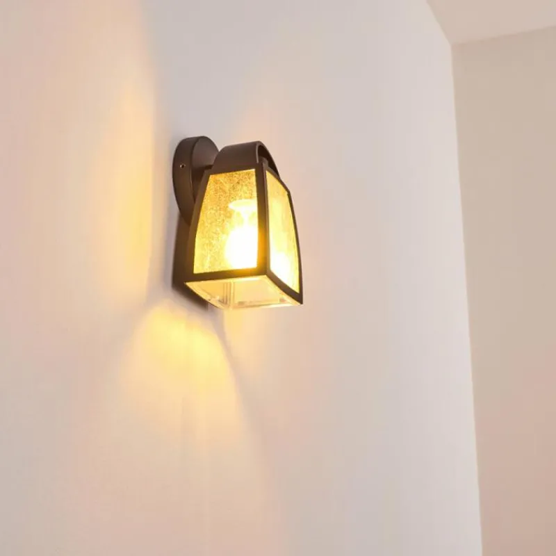 hofstein Applique murale d'extérieur Trosa Noir, 1 lumière