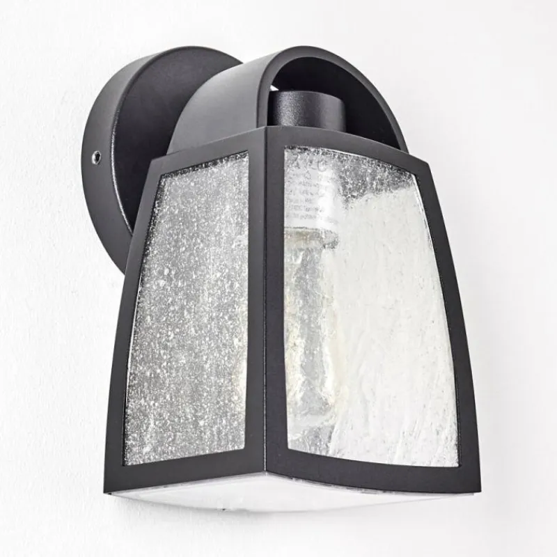hofstein Applique murale d'extérieur Trosa Noir, 1 lumière