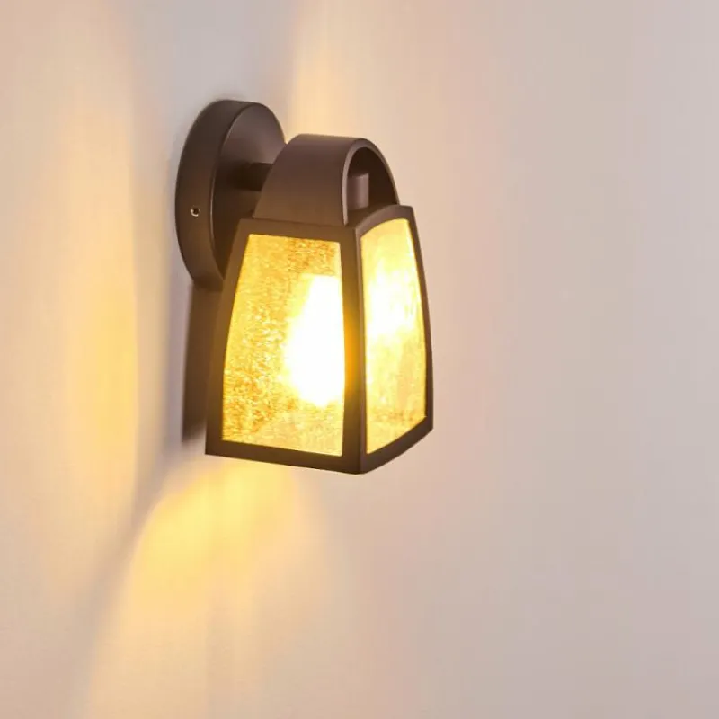 hofstein Applique murale d'extérieur Trosa Noir, 1 lumière