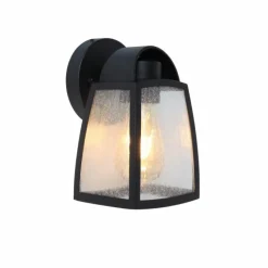 Luminaires Lutec Applique murale d'extérieur Lutec KELSEY Noir, 1 lumière