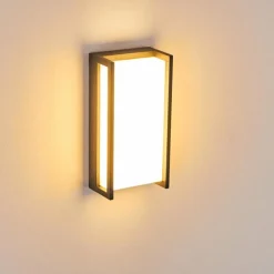 hofstein Applique murale d'extérieur Skove LED Anthracite, 1 lumière