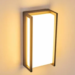 hofstein Applique murale d'extérieur Skove LED Anthracite, 1 lumière